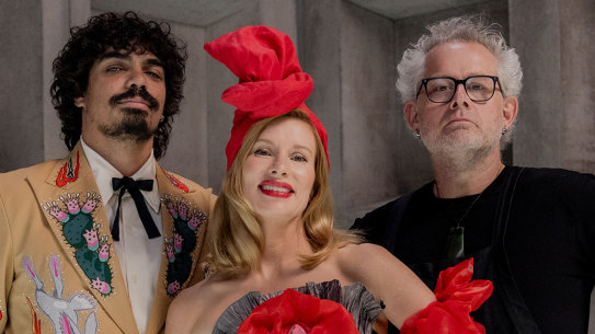 Tony Armstrong, Kirsha Kaechele and Vince Trim.