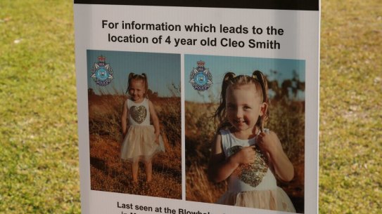 A $1 million reward was offered for anyone with information that could help find Cleo during the 18 days she was missing.