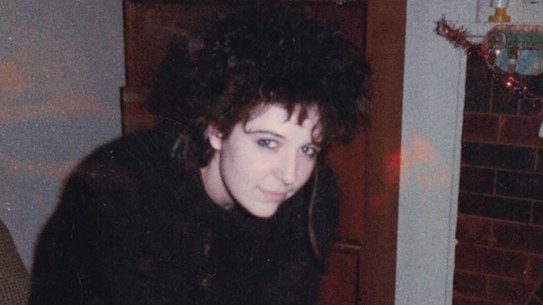 Jacqueline Wilson pictured aged 16, in 1982, when she was a ward of the state. Wilson now has a PhD and does research in criminology and the state care system.