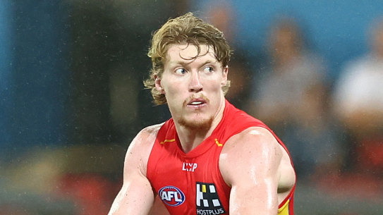 Star Suns midfielder Matt Rowell.