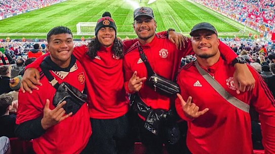 Brian To’o, Jarome Luai, Stephen Crichton and Spencer Leniu