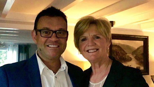 Jason George and his wife Deborah.