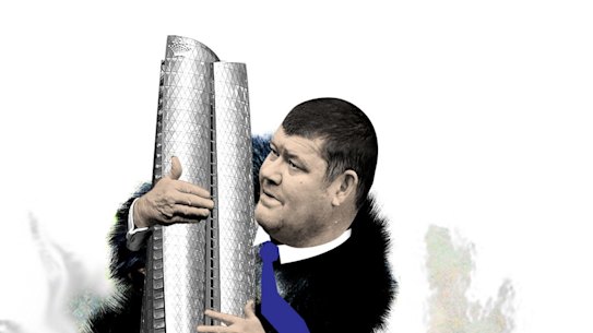 James Packer's wealth slides