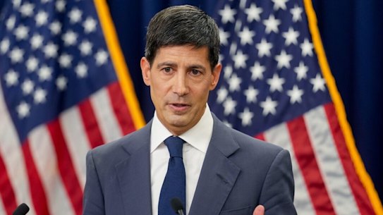 New Fed chairman Kevin Warsh answered questions after the decision was announced.