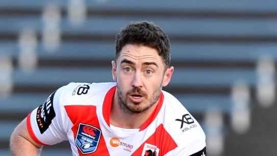 Adam Clune wants to make his mark on the Dragons long term.