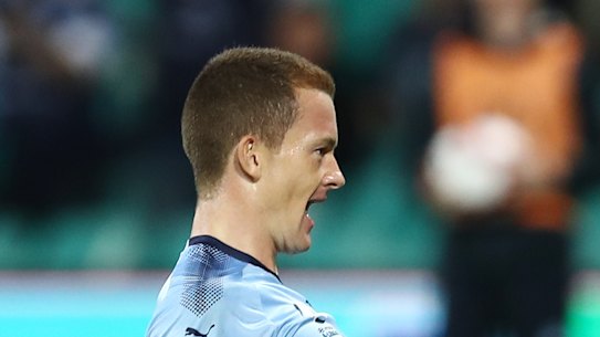 Peaking at the right time: Brandon O'Neill says Sydney FC are in great shape heading into the business end of the season.