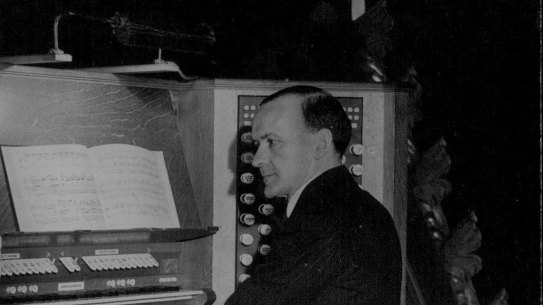 William McKie, the organist at Westminister Abbey,