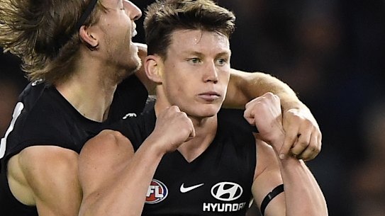 Fast starter: Sam Walsh (right) enjoyed a great first season.