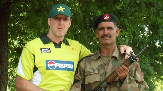 It never hurts to keep on good terms with the security detail.