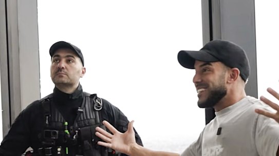 Zeher Khalil of Site Inspections with billionaire Adrian Portelli.