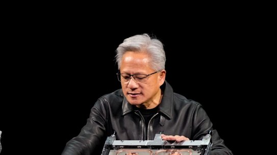 Jensen Huang, the CEO of Nvidia.