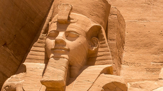 Abu Simbel temple in Aswan