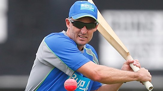 Michael Hussey has tested positive to the coronavirus while in India.