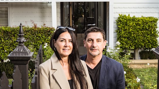 Essendon homeowners Didi and Richard Stellini have just listed their property.