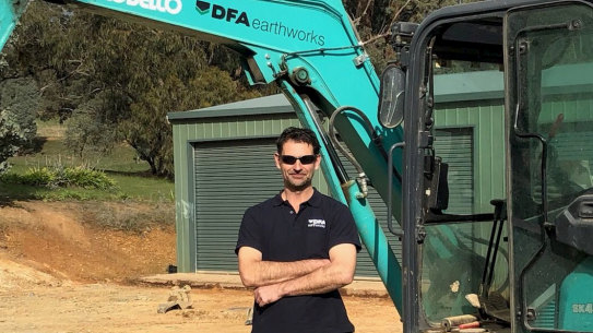 Paul Buggy or Earthworx says late payers lead to tough decisions for business owners.