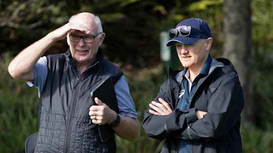 Mike Cron and Joe Schmidt