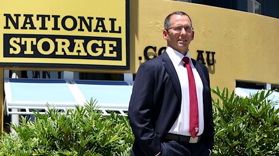 National Storage Australia managing director Andrew Catsoulis 