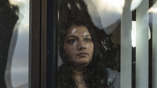 Shivrani Choudhary is in 14 day isolation after her Wollert business was visited by a Covid-19 infected delivery driver.