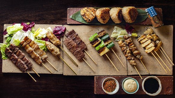 Chaco Bar's DIY yakitori kit.