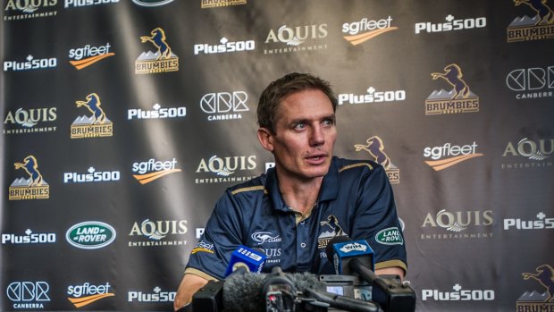 Brumbies head coach Stephen Larkham said it was ridiculous the Brumbies were ever considered for extinction. 