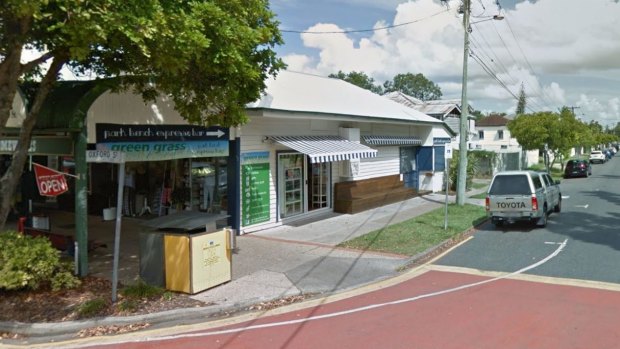 A mother changing her baby's nappy was asked to leave a Brisbane coffee shop.