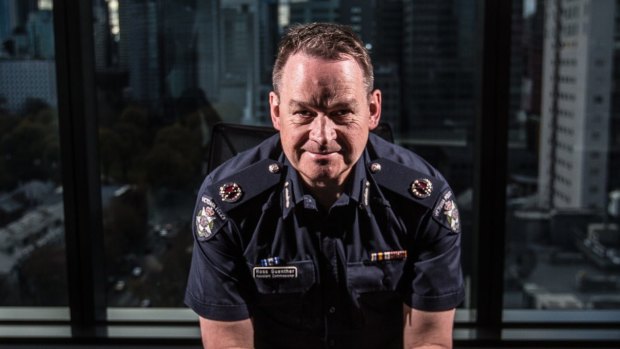 Assistant commissioner Ross Guenther, head of Victoria Police counter-terrorism command.
