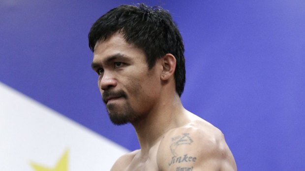 Boxer Manny Pacquiao has taken time out of preparations to fight Floyd Mayweather jnr to call for Filipina Mary Jane Veloso's clemency. 
