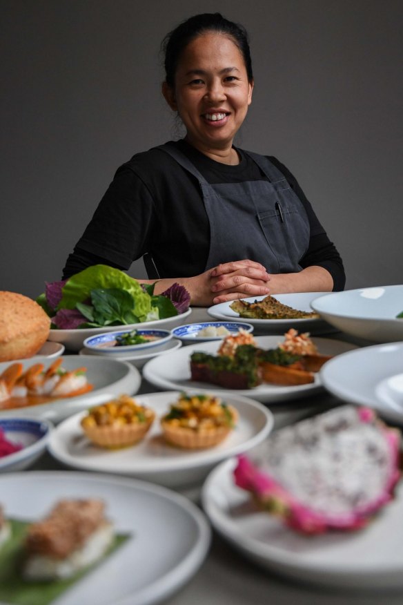 Anchovy chef Thi Li offered a tasting menu since reopening after lockdown in spring 2020. 