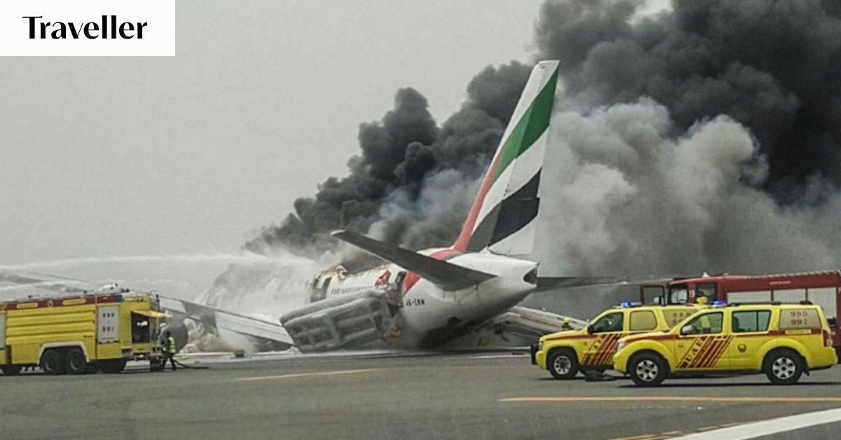 Emirates EK521 crash landing in Dubai: Passengers on Emirates flight ...