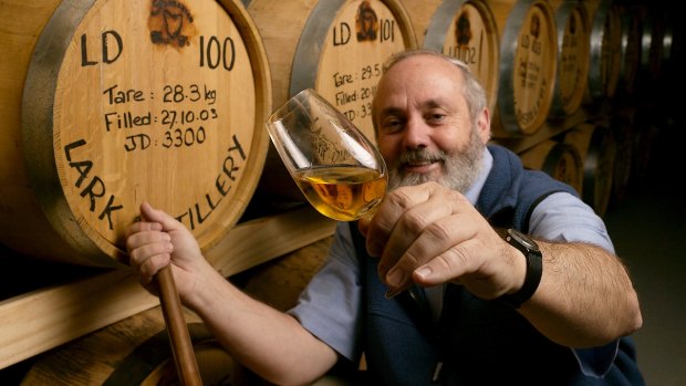 Bill Lark from Lark Distillery has been a leading figure in Australian whisky's emergence. 