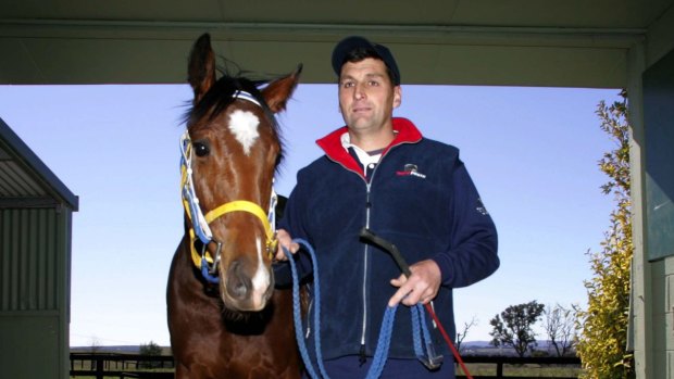 High hopes for Milbo: Horse breaker and trainer Rick Worthington is predicting big things.