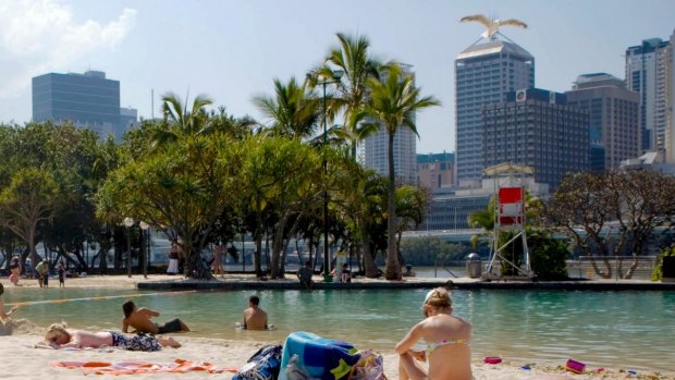 Temperatures are expected to top out at 39 degrees on Sunday in Brisbane.