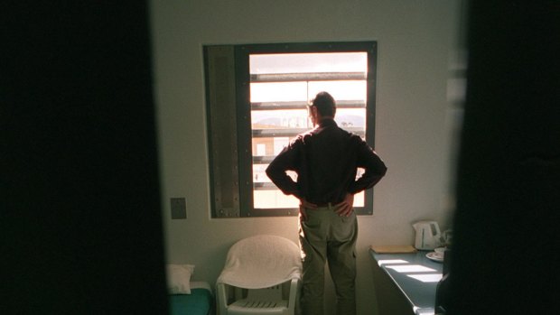 A room in the Grevillea wing of Barwon Prison.