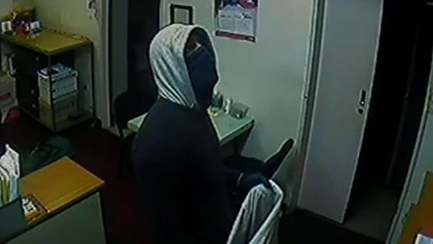 Wanted: Police are searching for this man following a string of break-ins at NSW post offices.