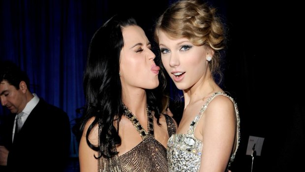 Katy Perry and Taylor Swift in happier times.