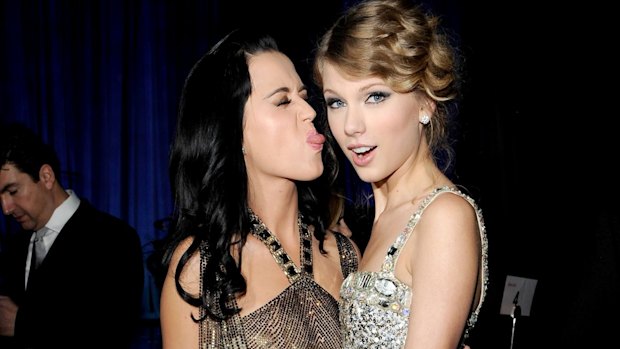 Katy Perry and Taylor Swift in happier times.