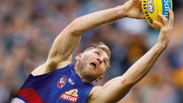 Good fit: Travis Cloke admires what Luke Beveridge and the Bulldogs have achieved.