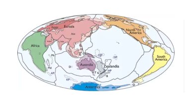 The newly defined continent of Zealandia. 