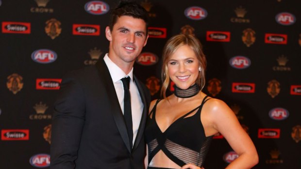 Scott Pendlebury and wife Alex are proud new parents. 