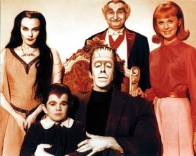 Butch Patrick (second from left) as Eddie Munster in the cult 1960s TV show.