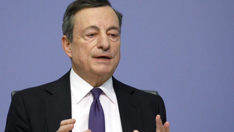 ECB chief Mario Draghi insists Euro zone economic outlook ...