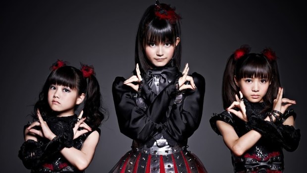 Babymetal, the Japanese band with cute and heavy in equal measure.