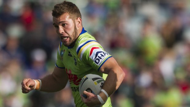 Raiders halfback Mitch Cornish has attracted interest from Parramatta and Wakefield in the UK. 