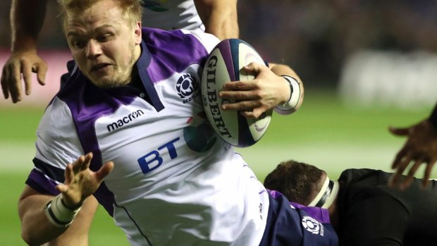 Scotland give All Blacks a fright at Murrayfield