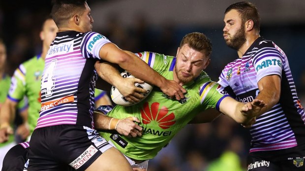 Elliott Whitehead has played every game for the Canberra Raiders this season.