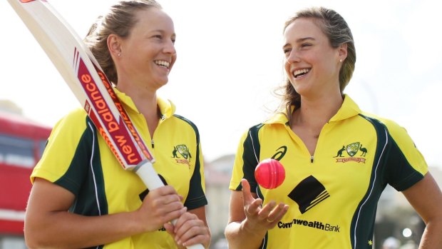 Brand power: Australian stars Meg Lanning and Ellyse Perry.