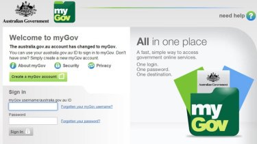 Security of myGov has been increased.