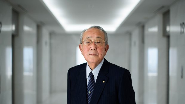 Kazuo Inamori, founder and chairman emeritus of Kyocera Corp