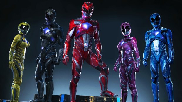 Iron-Man-like suits ... The Power Rangers will be the subject of a new Hollywood film in 2017.