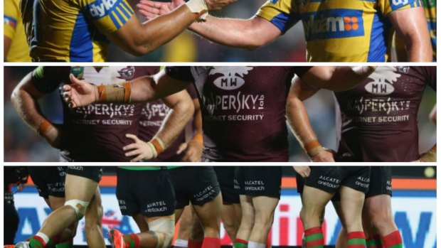 In the spotlight: Matches involving Parramatta, Manly and South Sydney have raised suspicions.